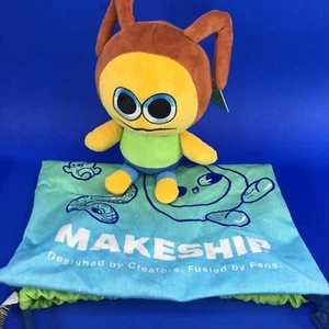 Makeship Cucarachoxi Plushie By Roxicake Gamer Only 1,823 Made - Picture 1 of 6