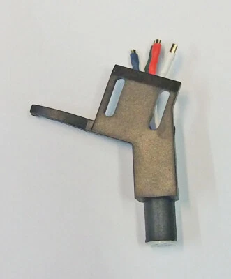 Nuevo cabezal para tocadiscos de brazo recto con cables chapados en oro Foto 1 de 4