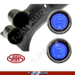 Pillar Pod for Holden Commodore 2006-13 + Oil Temp + Tacho LCD AT Gauges - Picture 1 of 12