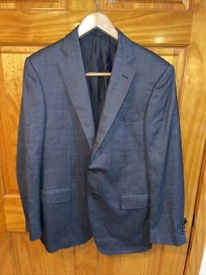 Traje Chaqueta Pal Zileri Para Hombre Gris Dos Botones, Talla 52 L Mezcla Lana Hecho en Italia Foto 1 de 4