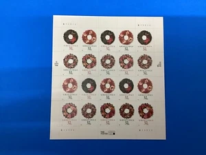 Scott #3252b (3249-52) Christmas Wreaths Sheet of 20 Stamps - MNH - Picture 1 of 1