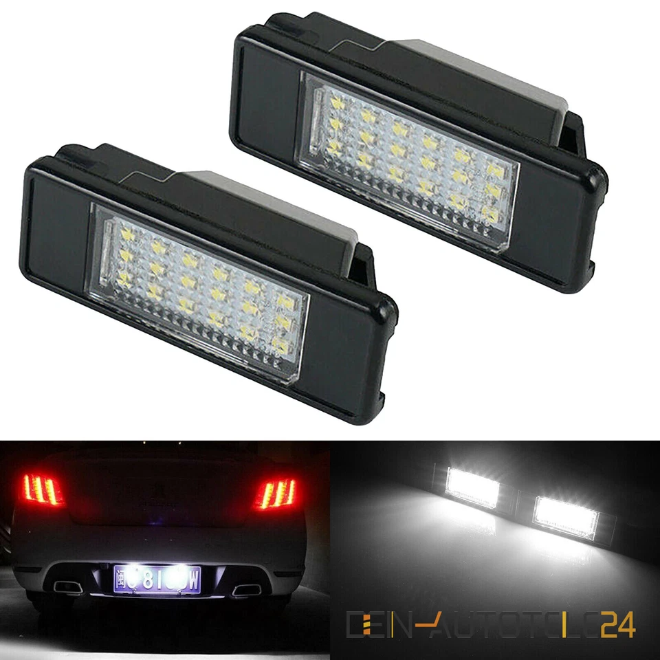 ILLUMINAZIONE TARGA LED ADATTA PER CITROEN C5 II RC C6 TD C8 EA JUMPY - Immagine 1 di 4