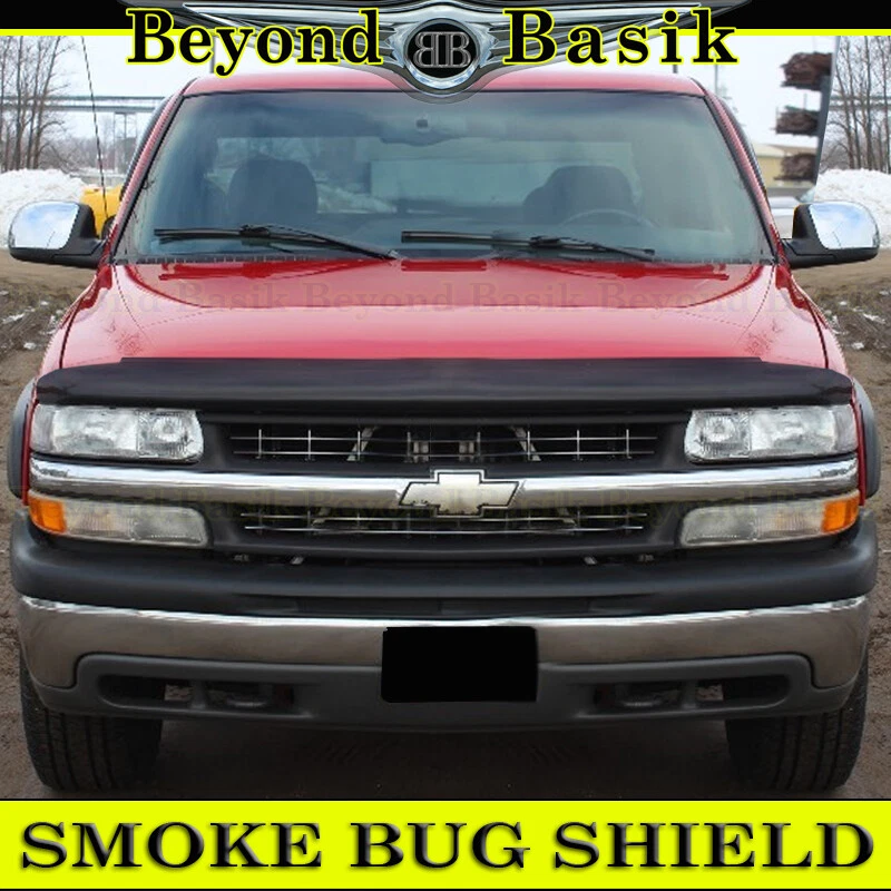 Chevy Silverado 00-06 Tahoe Suburban 1999-2002 SMOKE Bugshield capó deflector Foto 1 de 1