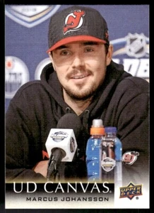 2018-19 Upper Deck UD Canvas Marcus Johansson New Jersey Devils #C169 - Picture 1 of 2