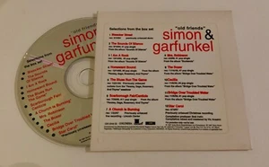 Promo CD Simon & Garfunkel Selections From The Old Friends Box Set 12 Songs 1997 - Picture 1 of 3