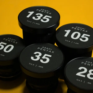 PENTAX Super-Multi-Coated Takumar Lenses set 28 35 50 105 135mm Cine-Mod - Picture 1 of 7