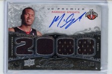 2008-09 Upper Deck Premier Marreese Speights Rookie Patch Auto /199