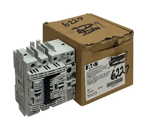 EATON R4H3030FCCSN FUSIBLE ROTARY DISCONNECT H-FRAME 30A CC 3P 600VAC NSMP - Picture 1 of 5