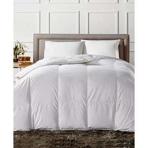 Charter Club White Down Medium Weight Comforter – Twin - Picture 1 of 4