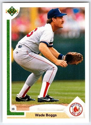⭐ 1991 Upper Deck #546 - Wade Boggs Boston Red Sox  (NM) *HGCARDS* - Image 1 of 2