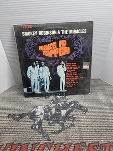 NM Smokey Robinson & The Miracles "Make It Happen" LP FROM 1967 /0525-ys1 - Picture 1 of 8