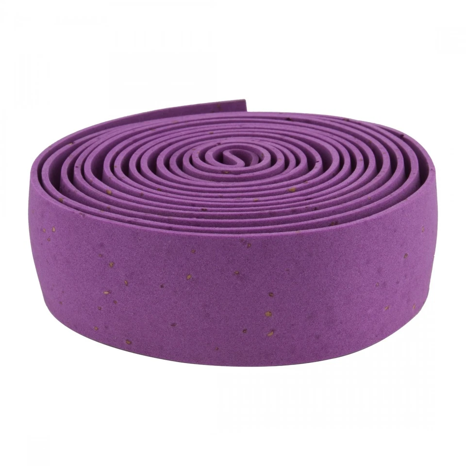 Origin8 Pro Cork & EVA Foam Handlebar Tape - Shock-Absorbent, 2100mm, Purple - Image 1 of 1