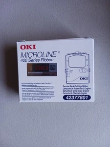 ORYGINALNA WSTĄŻKA OKI Microline serii 400 42377801 nowa czarna wstążka- **fabrycznie nowa** - Zdjęcie 1 z 2