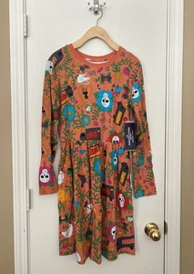 ROBERTO LUGO WALMART Women’s 5 Skulls Nuevolution Print Dress Dia De Los Muertos - Picture 1 of 11