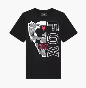 Fox Racing YOUTH Image Skull Short Sleeve T-Shirt Black 33572-001 - Picture 1 of 2