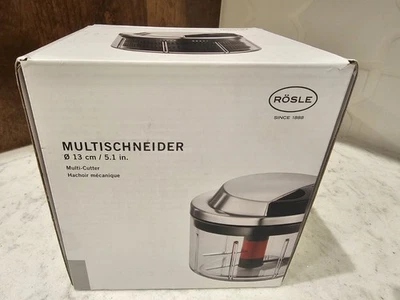 Multi Cortador - Picadora Manual para Frutas, Verduras y Hierbas, Rosle Marca, NUEVO Foto 1 de 4