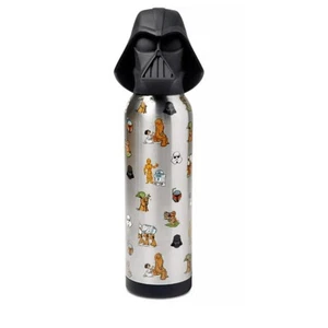 Disney Parks Star Wars Stainless Steel Water Bottle with Topper New With Tag - Picture 1 of 6