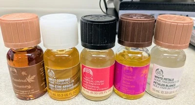 VHTF RARE The Body Shop Home Fragrance Oils-5 bottles - Image 1 of 2