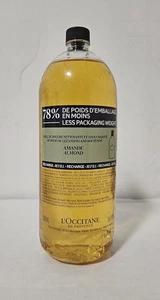 Recarga de aceite de ducha de almendras L'Occitane 16,9 oz - Imagen 1 de 3