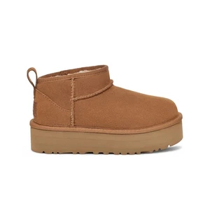 [1157791K-CHE] UGG Australia Ultra Mini Platform (Chestnut) Kids Boots - Picture 1 of 6