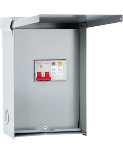 briidea 50 Amp Spa Panel mit 3-poligem 50 Ampere GFCI Schutzschalter, IP 65 wasserdicht - Bild 1 von 6