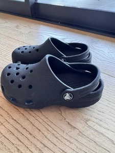 Crocs Shoes Kids C11 Black - Picture 1 of 4