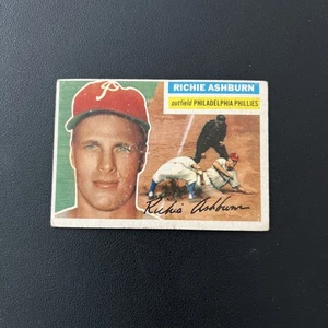 1956 Topps Baseball #120 Richie Ashburn Füllkarte - Bild 1 von 4