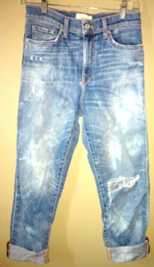 Baldwin Lola High Rise Cropped Straight Jeans - Women's 27 28 29 - Picture 1 of 6