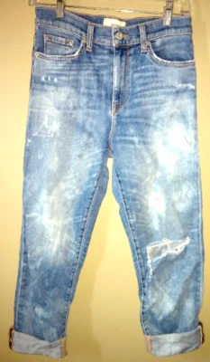 Pantalones de mezclilla rectos recortados de tiro alto Baldwin Lola - para mujer 27 28 29  Foto 1 de 4