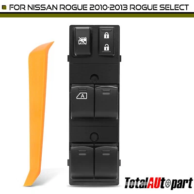 New Power Window Switch for Nissan Rogue 2010-2013 Rogue Select Front Left Side - Image 1 of 4