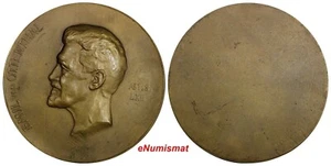 AUSTRIA Medal by R. Ruepp.Emil von Ottenthal (1855-1931) Austrian historian.60mm - Picture 1 of 3