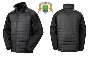Hybrid Softshell Quilted Jacket Black BNWT by Hunter Outdoor - Picture 1 of 2