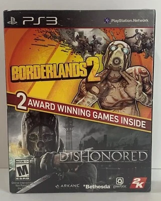 Borderlands 2 & Dishonored ~ Sony Playstation 3 ~ PS3 ~ New Sealed - Image 1 of 4