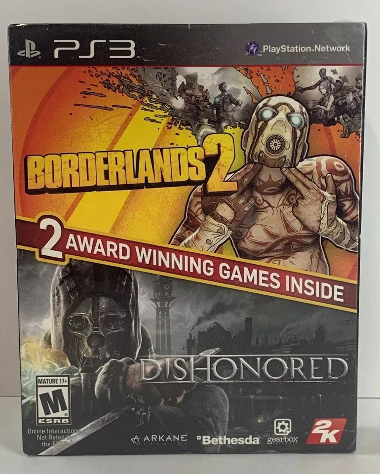 Borderlands 2 and Dishonored Bundle - PlayStation 3