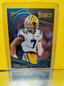 DEREK STINGLEY JR 2022 PANINI SELECT DRAFT FIELD LEVEL ROOKIE BASE # 118 HOUSTON - Picture 1 of 2