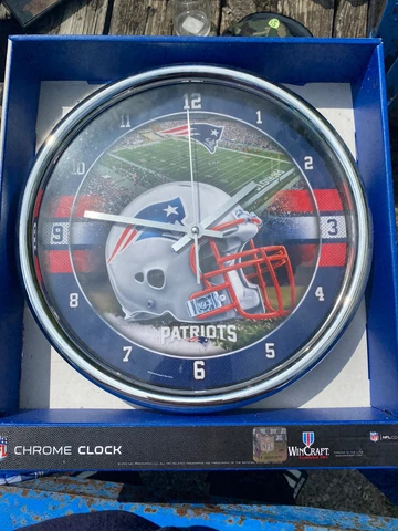 New England Patriots Wall Clock Cover