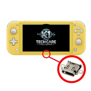 Original Nintendo Switch Lite Konsole USB Typ C Ladebuchse / Buchse - Bild 1 von 1