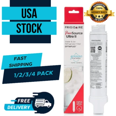 EPTWFU01 Pure Source Ultra II Refrigerator Water Filter Replacement  1/2/3/4Pack - Image 1 of 4