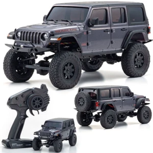 NEW Kyosho Mini-Z 4X4 Jeep Wrangler Unlimited Rubicon Granite Mt RTR Crawler - Picture 1 of 6