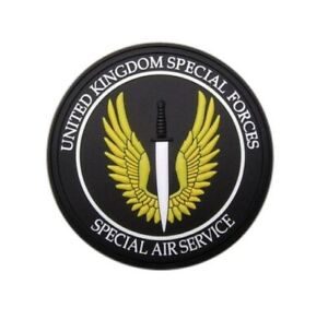Naszywka na rzep United Kingdom Special Forces Air Service SAS S.A.S. naszywka na rzep