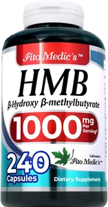 Lab | Hmb |240 Capsules |1000 Mg| Hmb Supplement | Hmb Free Acid| Beta-Hydroxybu - Picture 1 of 12
