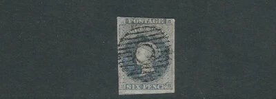 Australia South Australia 1856-58 QV (Scott 8 IMPERF) F/VF USED zy20 - Image 1 of 2