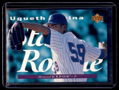 1995 Upper Deck Ugueth Urbina Rookie Montreal Expos #239 2081b - Image 1 of 2