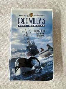 Free Willy 3: The Rescue VHS Tape - Imagen 1 de 10