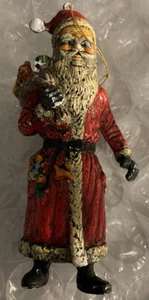 Vintage Santa Claus Ornament Christmas Tree Old World Style Hong Kong - Picture 1 of 2