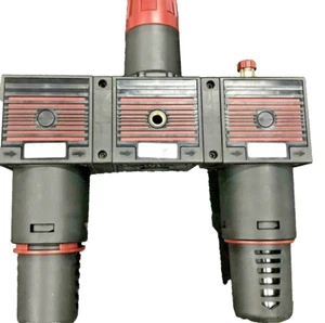AIRCOMP 095.05.0000 FRL  1" Air Filter Regulator Lubricator / Air Service Unit - Picture 1 of 4