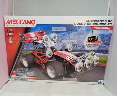 NEW Erector Meccano Maker System Autocross RC Model Kit with Remote Control - Image 1 of 4