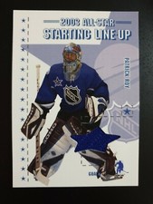 2003-04 BAP All-Star Staring Lineup 7 Patrick Roy Memorabilia #ed/60