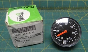 Fisher Controls Marshall Town 16A6983X042 Dial Indicating Pressure Gage 0-60 PSI - Picture 1 of 5