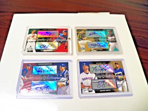 2006 Topps Co-Signers Dual Sigs 4 Total Cruz,Willis,Swisher,Martinez,Garko,Duke - Picture 1 of 3